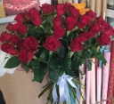  Розы красные 45 шт