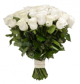 Розы (средние- 60 см) - Ангел из 35 роз