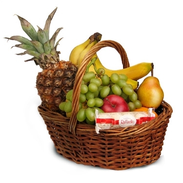 Средняя корзина с фруктами фото 1