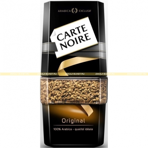 Кофе Carte Noire Original натуральный растворимый сублимированный, 95г фото 1
