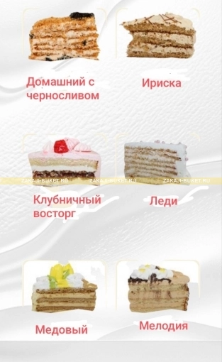 Начинка для тортов фото 3